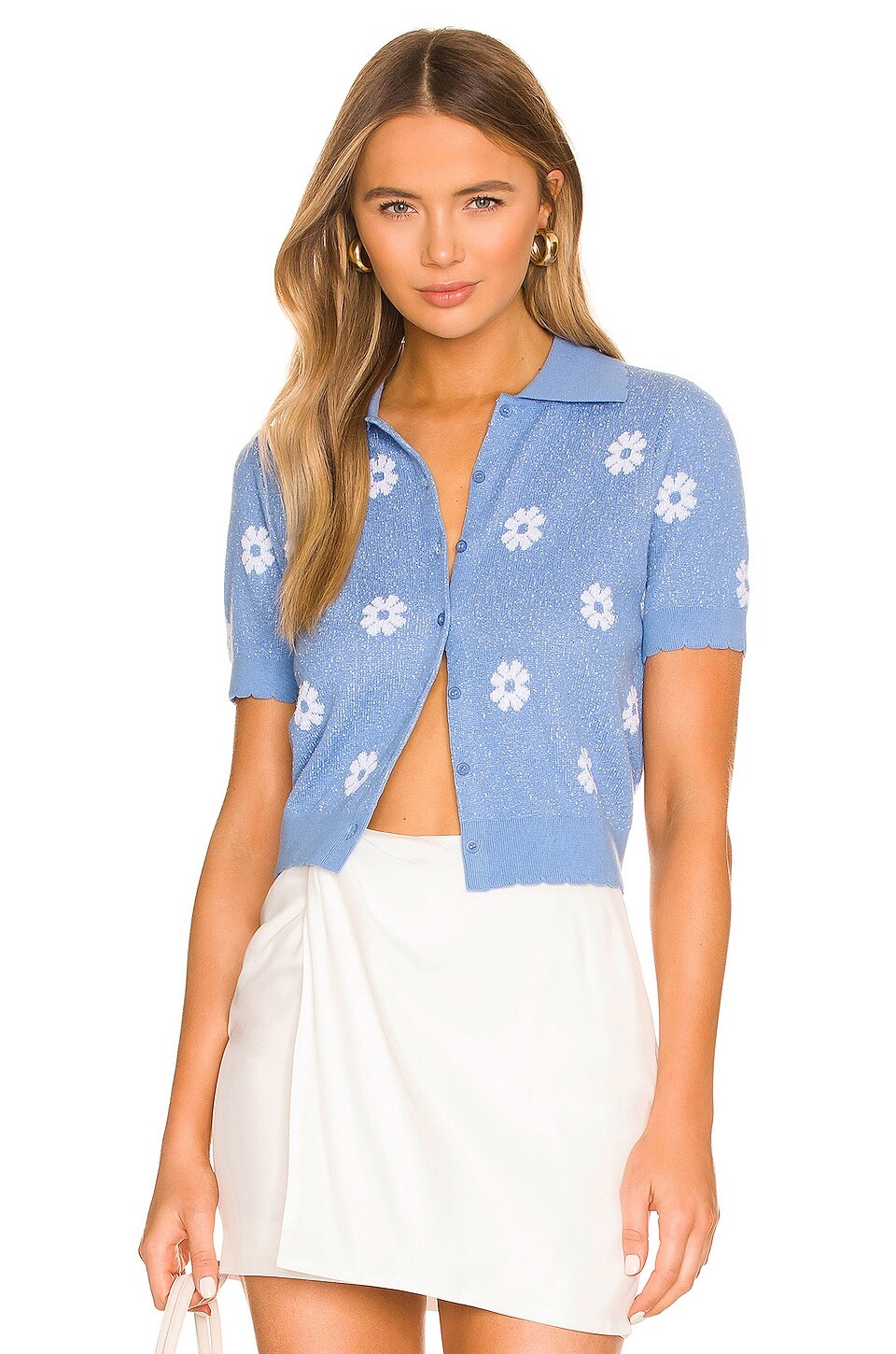 

Топ 525 Collared Daises, цвет Waterfall Multi