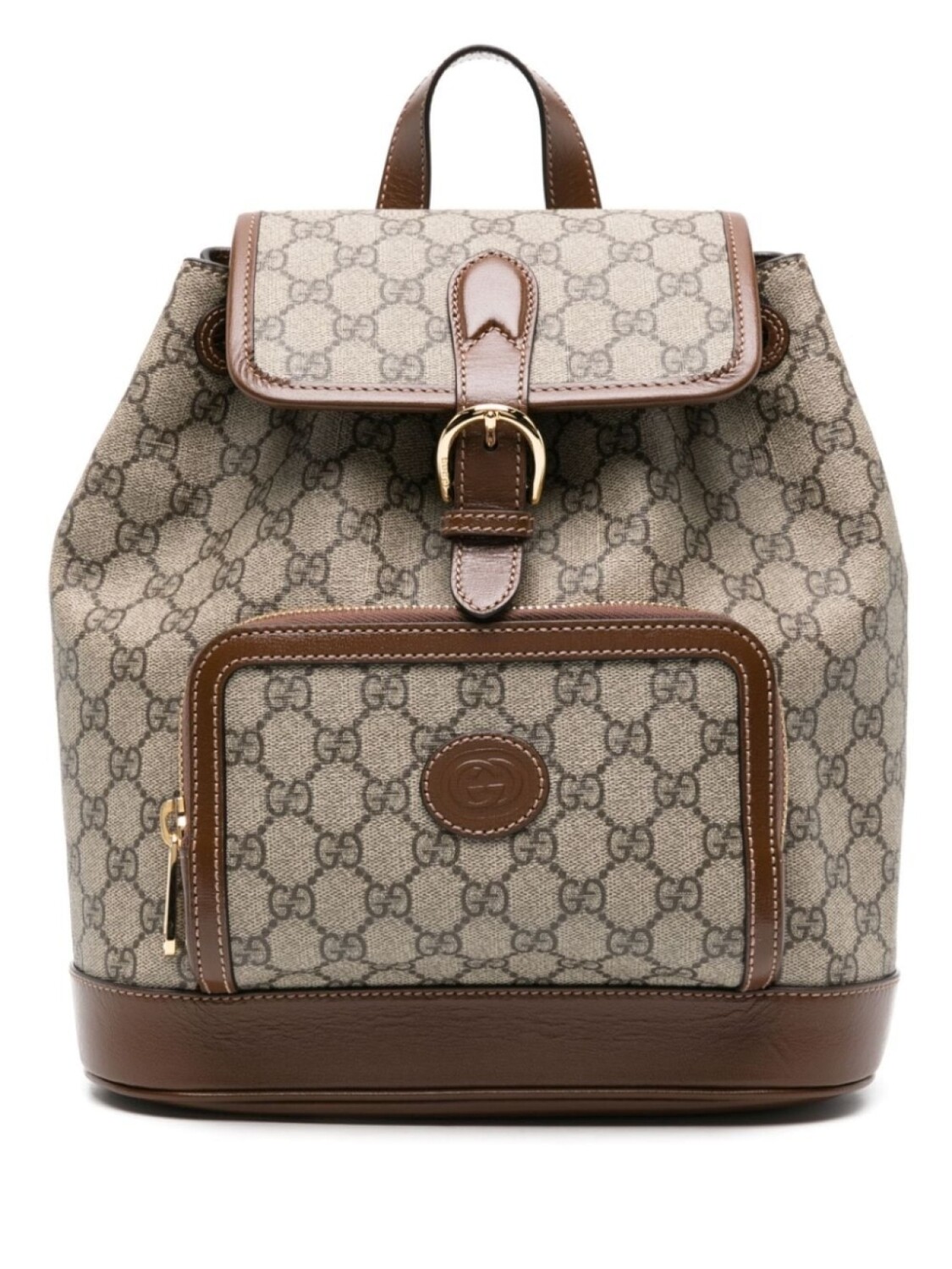 

Gucci рюкзак с узором GG Supreme, нейтральный цвет