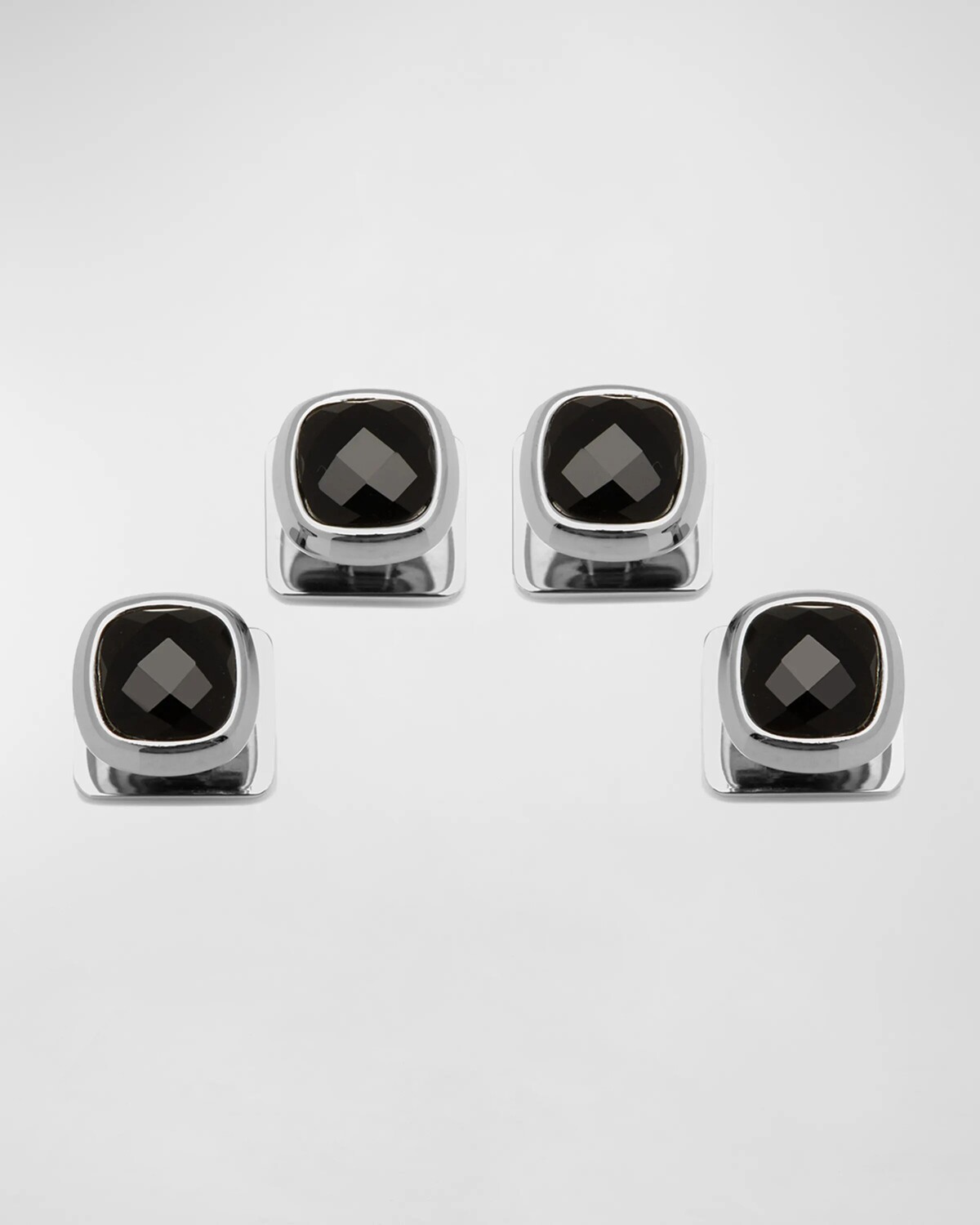 

Мужские граненые серьги-подушки из оникса Cufflinks Inc., цвет Onyx