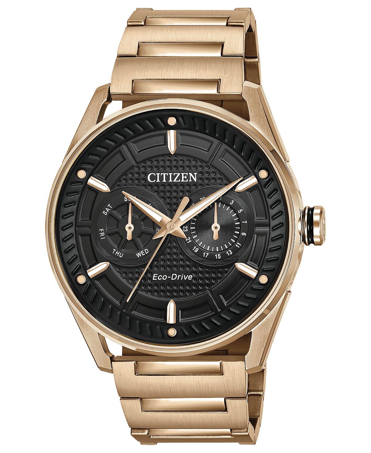 

Мужские часы Drive from Citizen Eco-Drive с браслетом из нержавеющей стали цвета розового золота, 42 мм