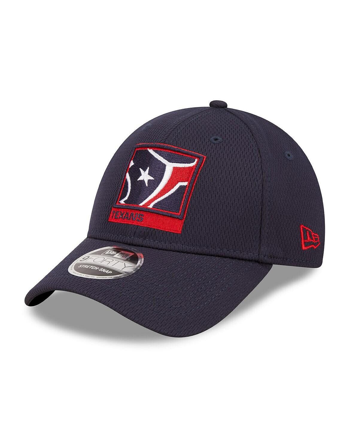 

Мужская темно-синяя кепка Houston Texans в рамке AF 9FORTY Snapback New Era