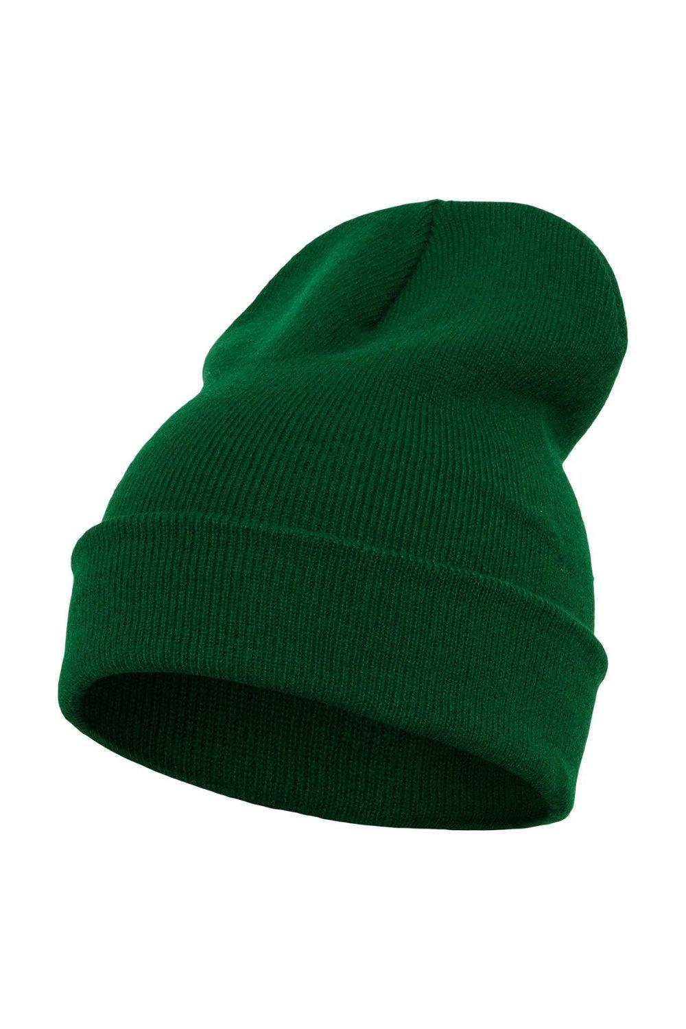 Зимняя шапка-бини Flexfit Heavyweight Heavyweight Yupoong, зеленый