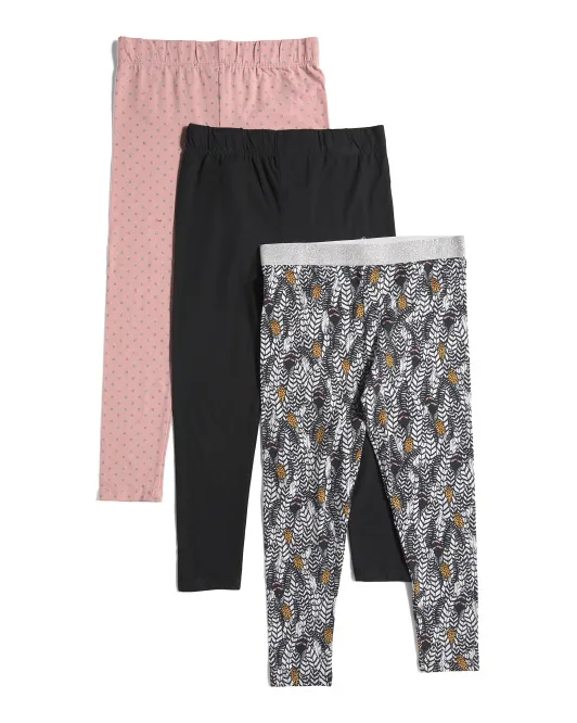 

Леггинсы для маленьких девочек, 3 шт Vince Camuto, цвет Multi