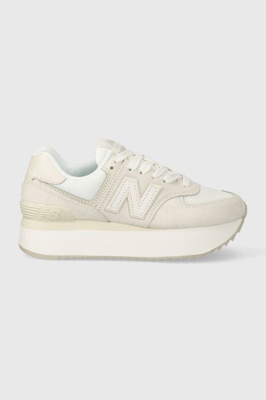 

Замшевые кроссовки WL574ZSO New Balance, бежевый