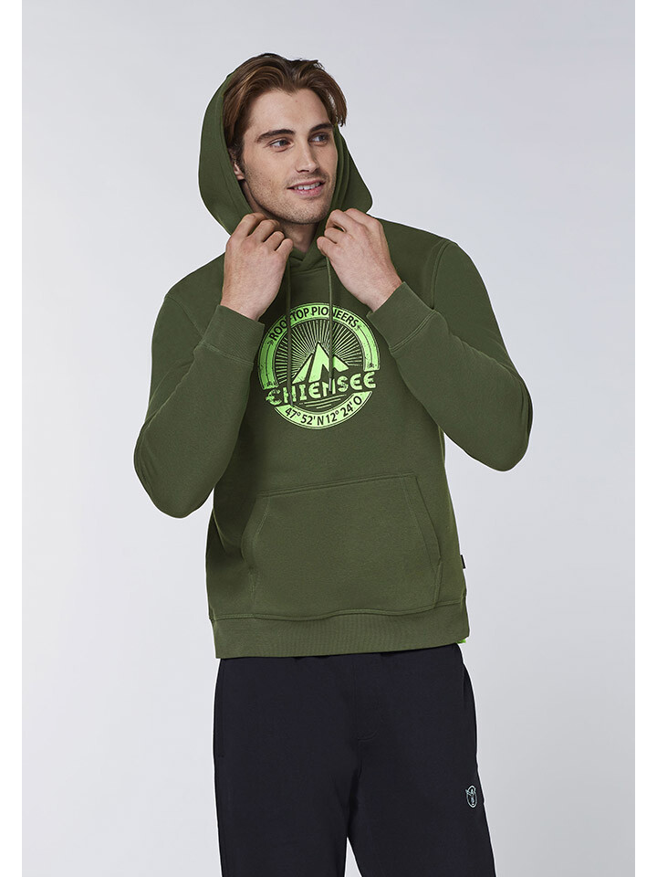 

Толстовка Chiemsee Hoodie, зеленый