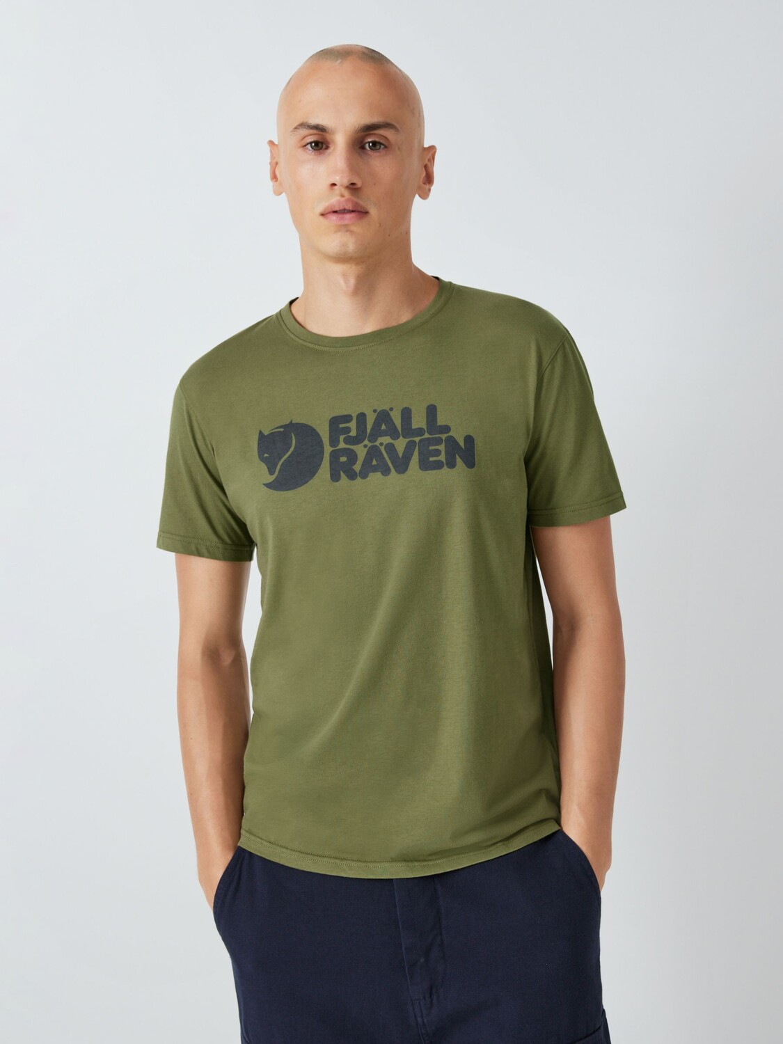 

Футболка с логотипом Fjällräven, капер грин