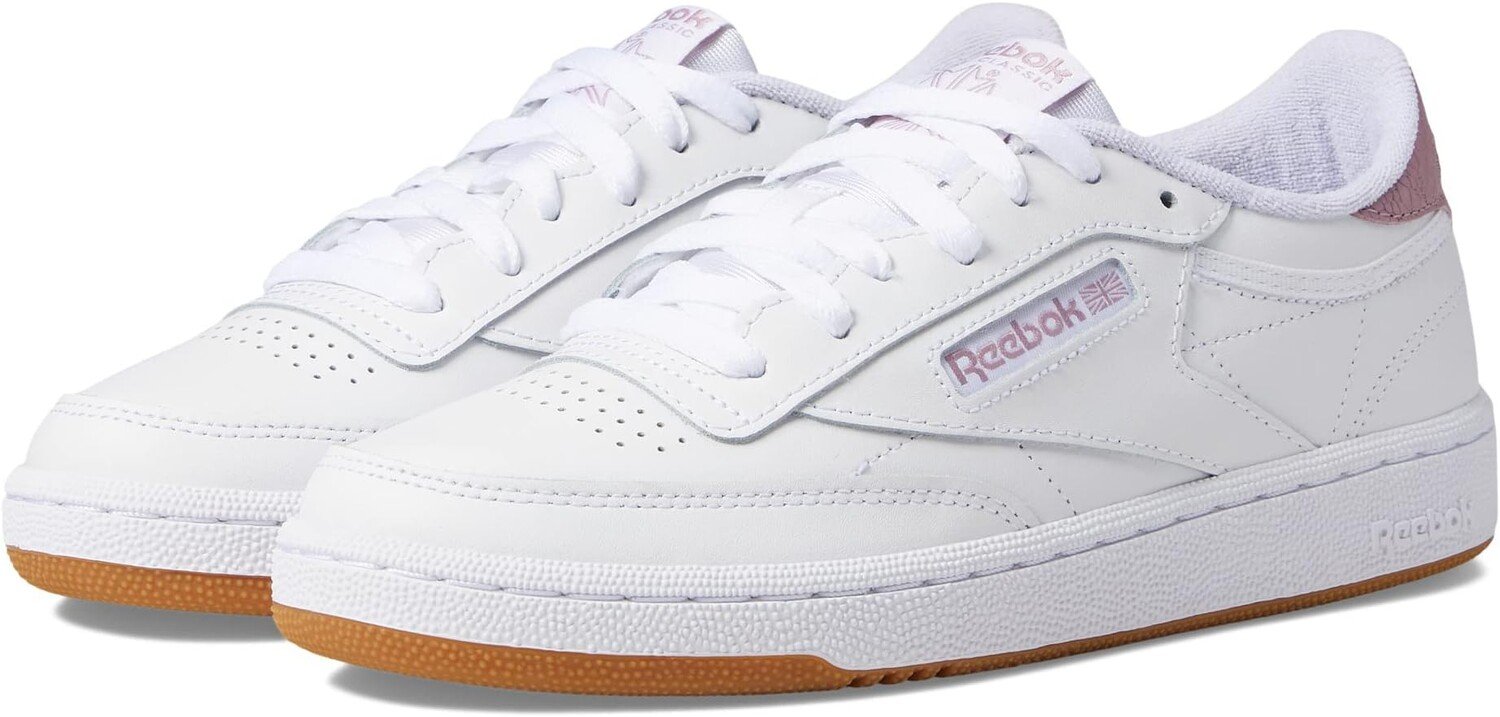 

Кроссовки Club C 85 Reebok, цвет White/Infused Lilac