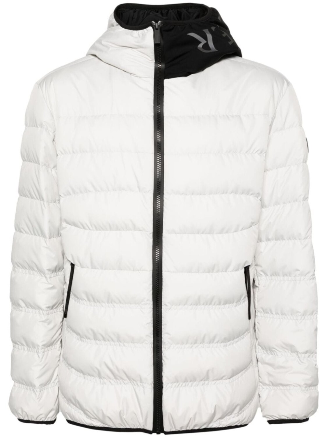

Moncler пуховик Vernasca с капюшоном, серый