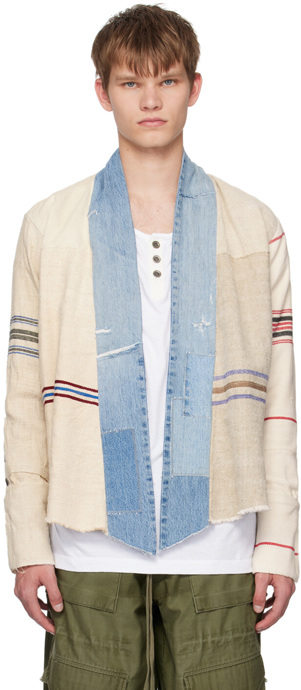 

Бежевый кардиган Sack GL1 Greg Lauren