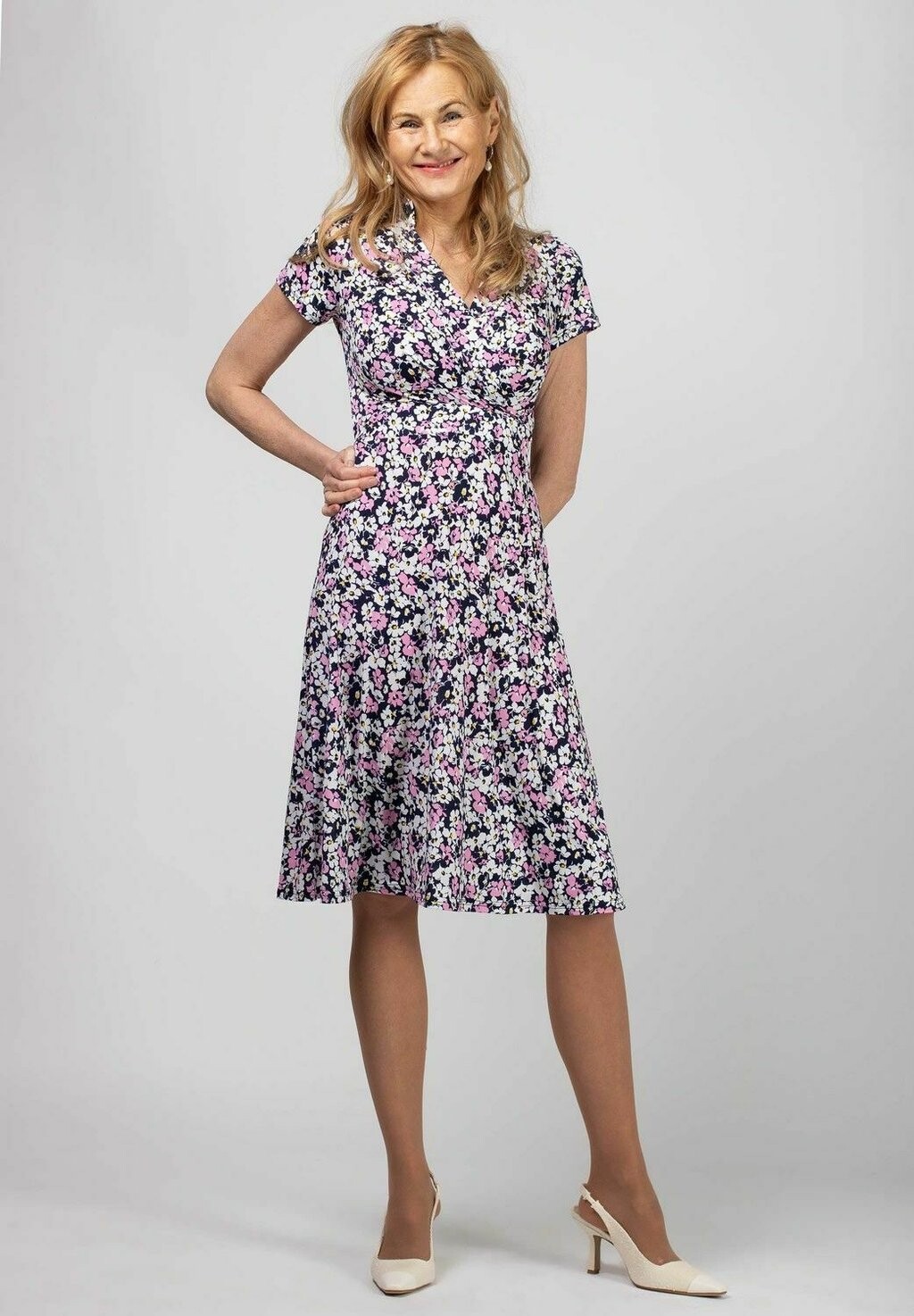 

Платье из джерси PAULINE SPRING FLOWER Stockholms Klänningsfabrik, мультиколор