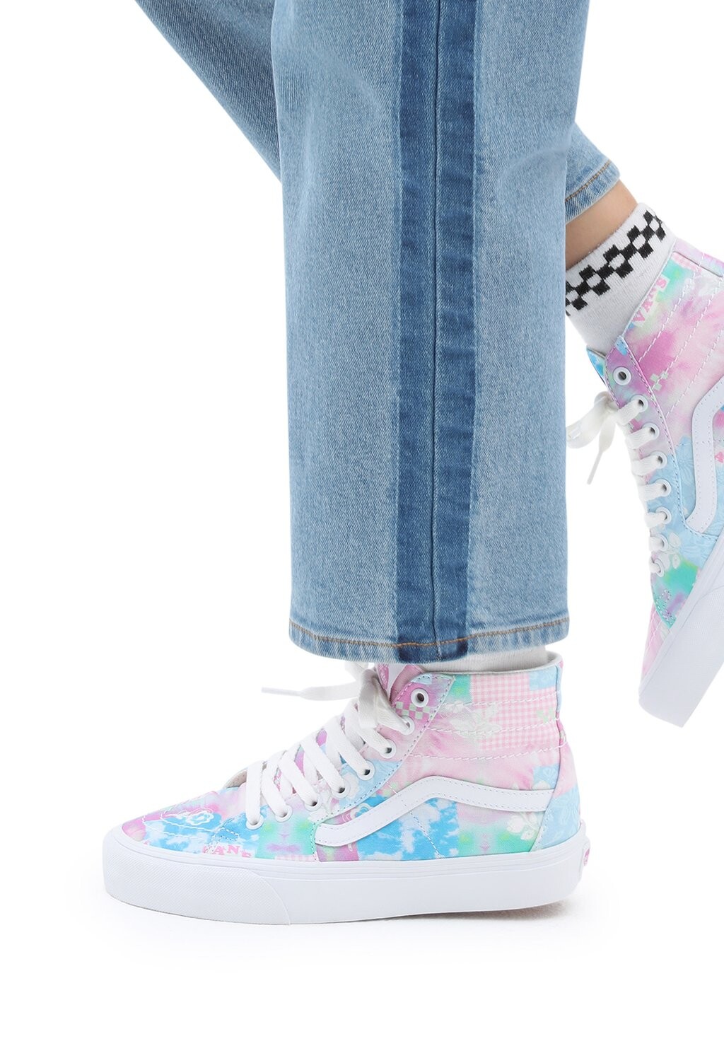

Высокие кроссовки Vans Sk8-Hi Tapered Vr3, светло-серый