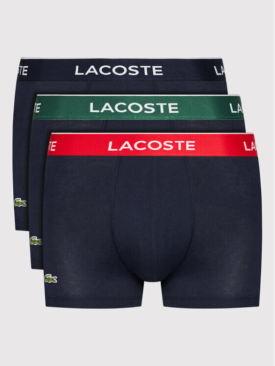 

Комплект из 3 боксеров Lacoste, синий