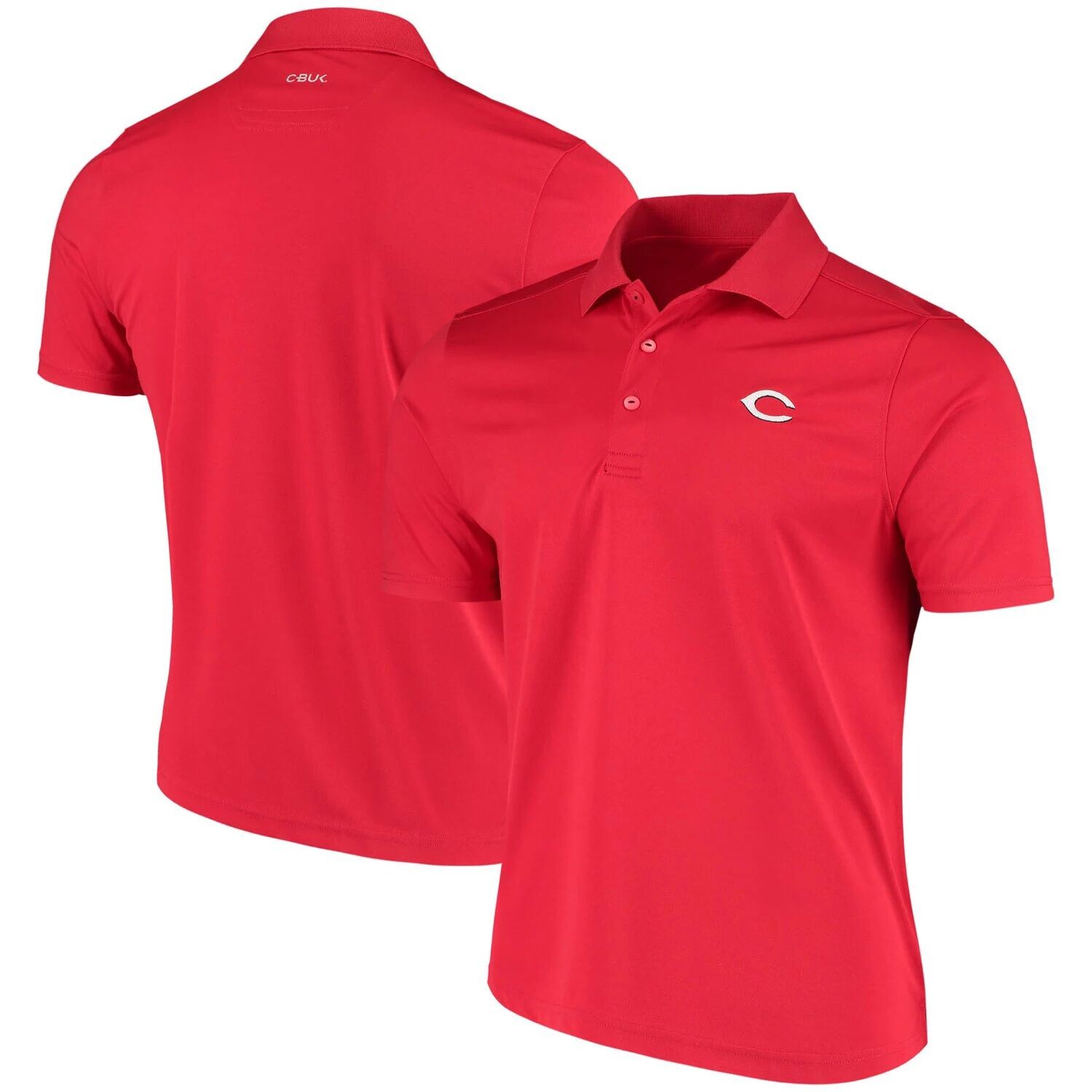

Мужская рубашка-поло CBUK от Cutter & Buck Red Cincinnati Reds Fairwood
