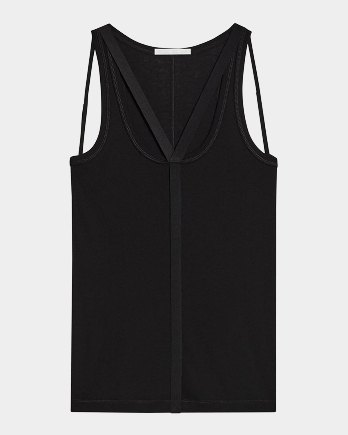 

Майка с открытой спиной и бретелями Helmut Lang, цвет Blk