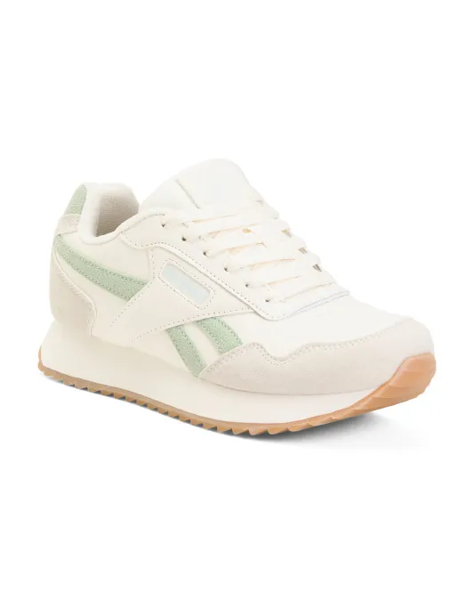 

Кожаные двойные кроссовки Harman Reebok, белый/зеленый