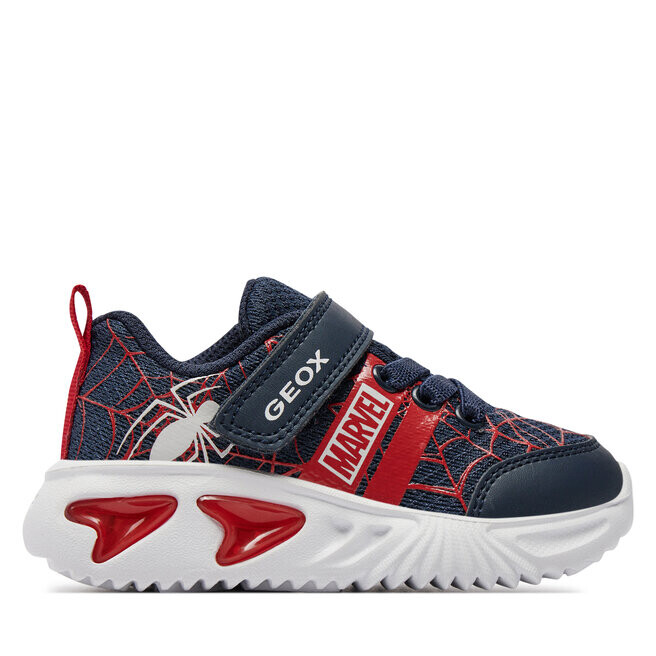 

Кроссовки Geox J Assister Boy J45DZD 01454 C4244 M Navy/Dk Red, темно-синий
