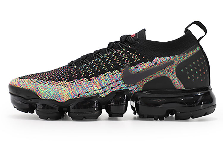 

Air VaporMax Flyknit 2 черные многоцветные (W)