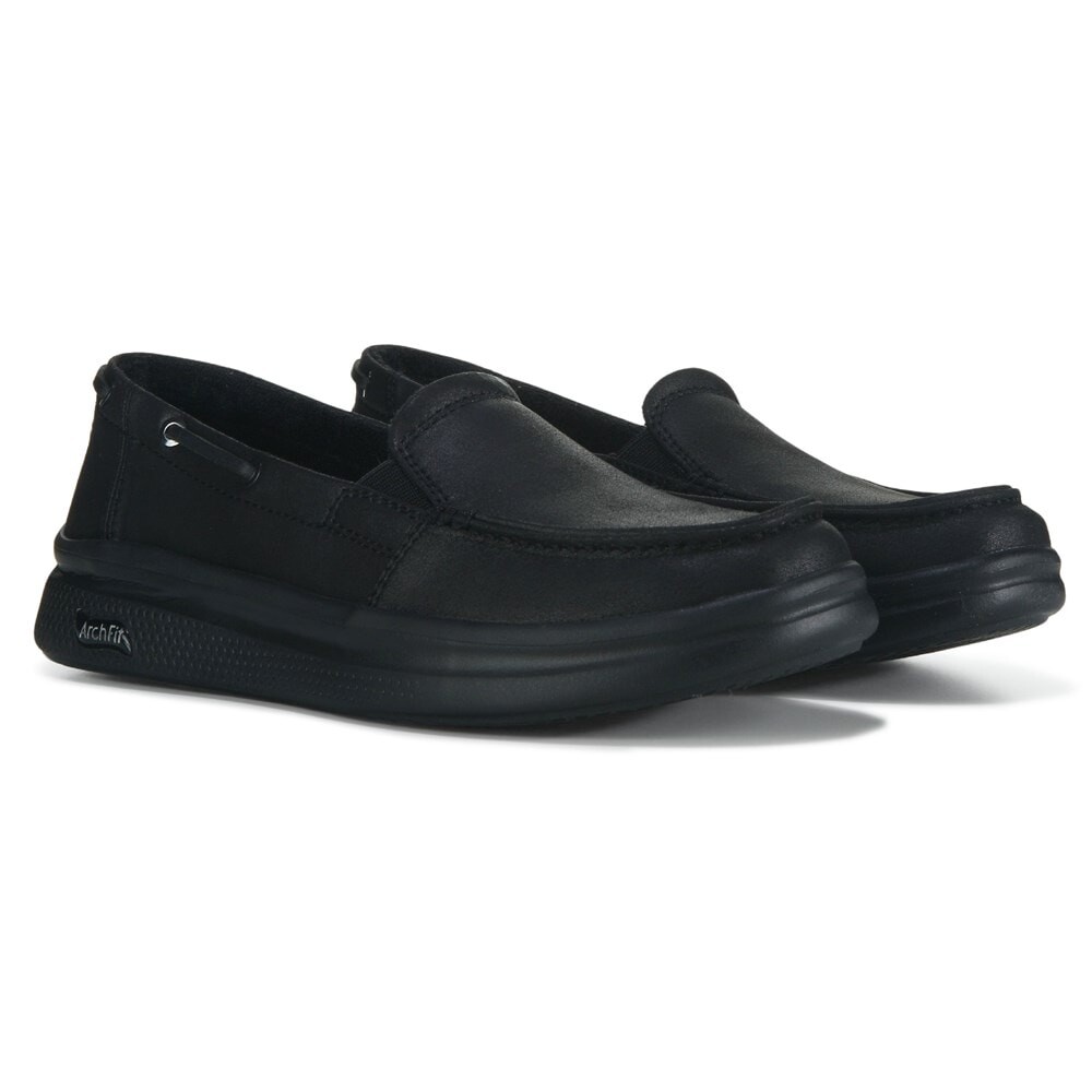 

Женские слипоны Arch Fit Skipper Moc Skechers, черный