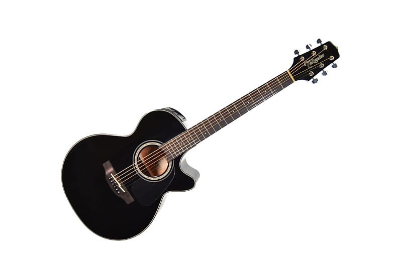 цена Акустическая гитара Takamine GF30CE-BLK Acoustic/Electric Cutaway Guitar 2022 Gloss Black
