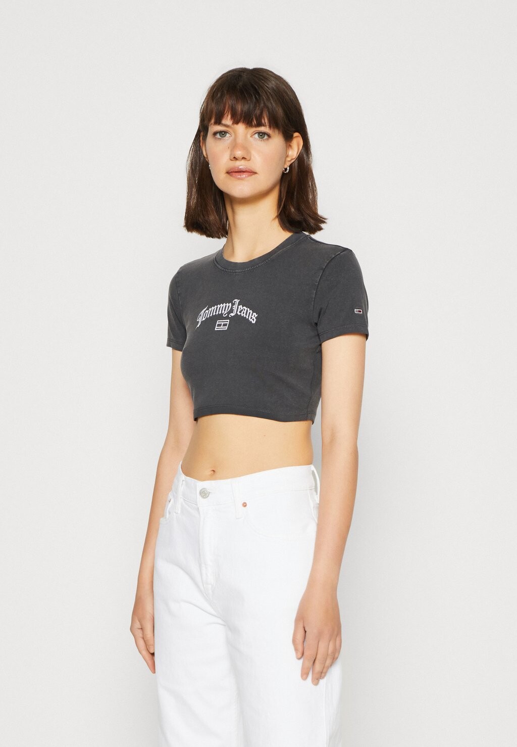 

Футболка с принтом Tommy Jeans, черный