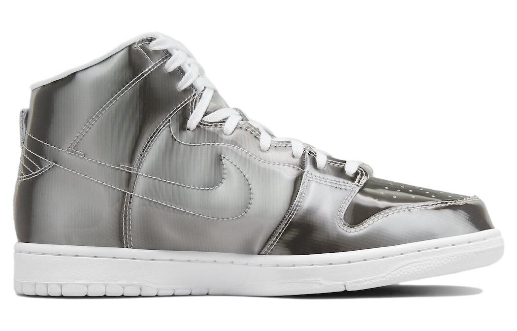 

Кроссовки унисекс Clot X Nike Dunk High для скейтбординга, серебристый металлик / белый