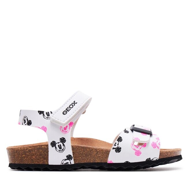 

Сандалии Geox J Adriel Girl J158MC 00004 C0404 S White/Black, белый