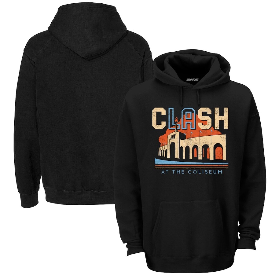 

Пуловер с капюшоном Checkered Flag Nascar Merchandise, черный