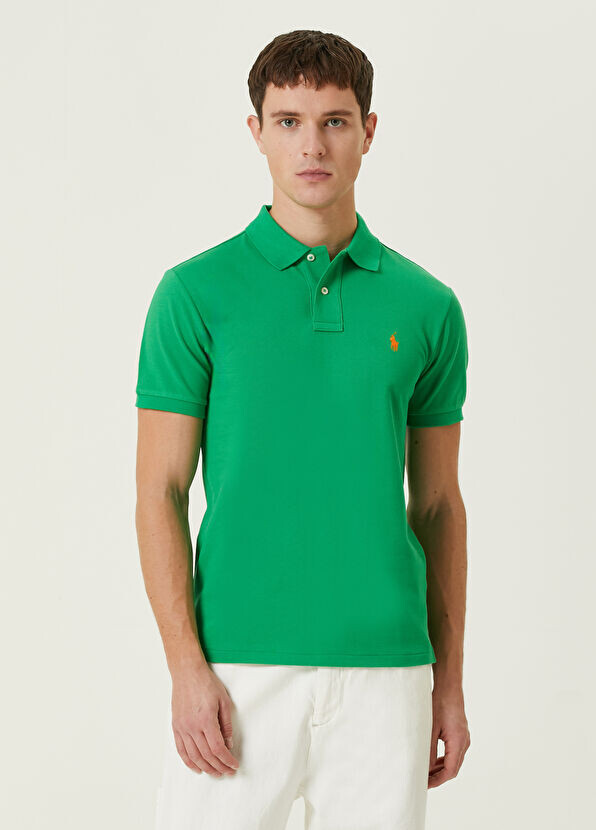 

Футболка с воротником-поло Polo Ralph Lauren, зеленый