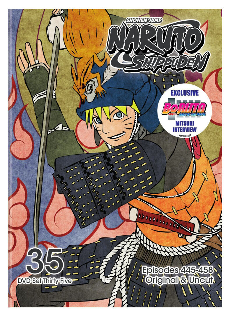 

DVD диск Naruto Shippuden Set 35 DVD Uncut