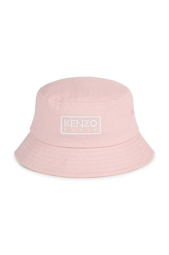 

Kenzo kids Хлопковая детская шапочка, розовый