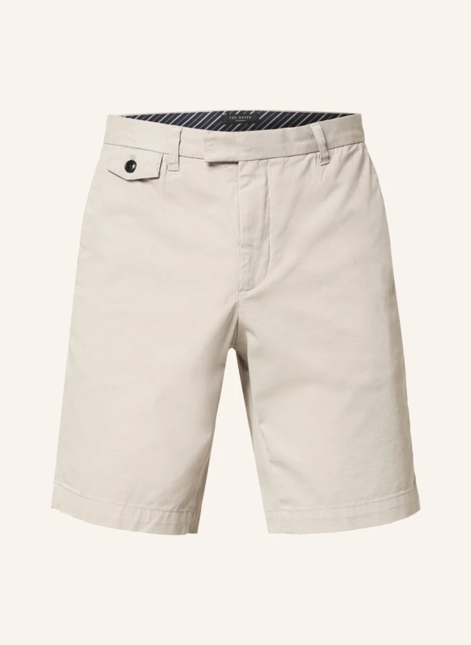 

Шорты-чиносы ashford Ted Baker, серый
