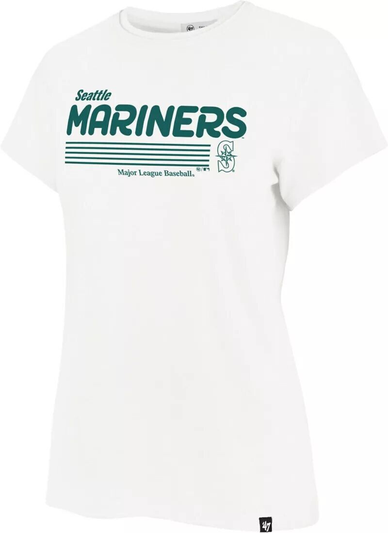 

Женская белая футболка Seattle Mariners '47 Harmonize Franklin