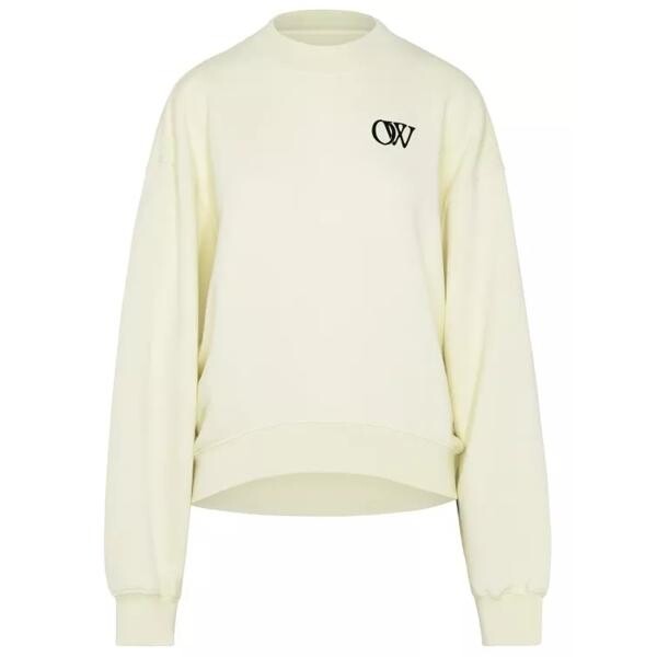 

Футболка cream cotton sweatshirt Off-White, мультиколор