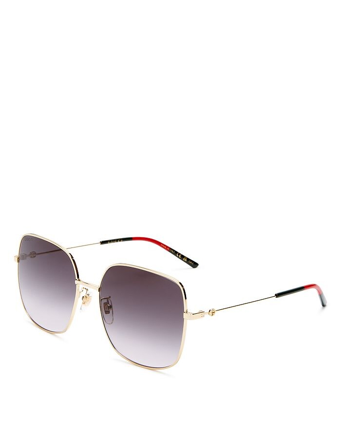 

Легкие солнцезащитные очки Glasant Butterfly, 59 мм Gucci