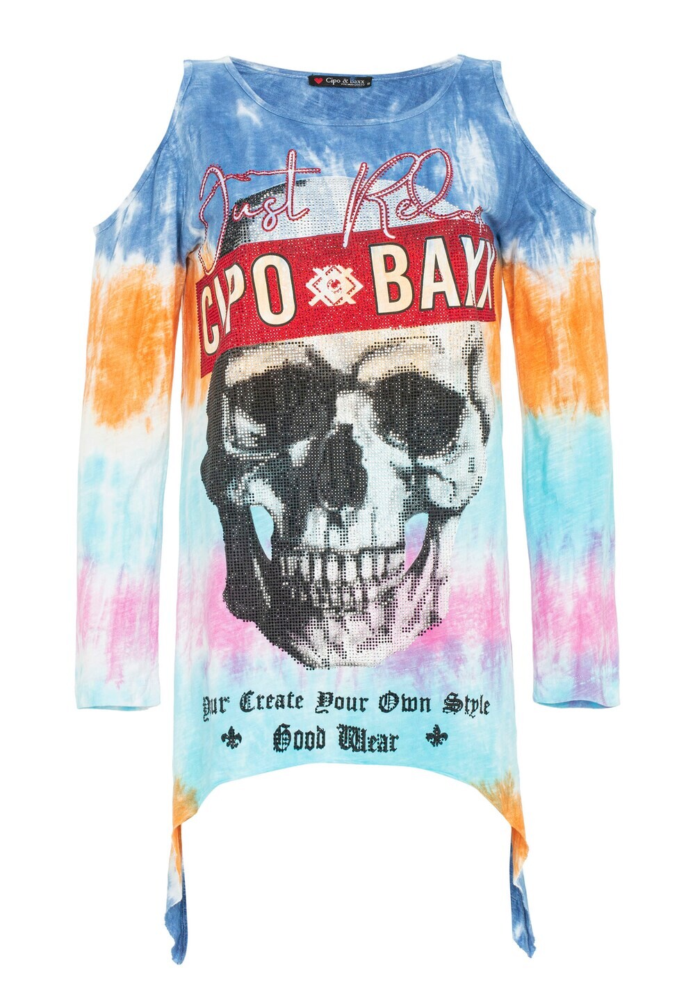 

Рубашка Cipo & Baxx, синий