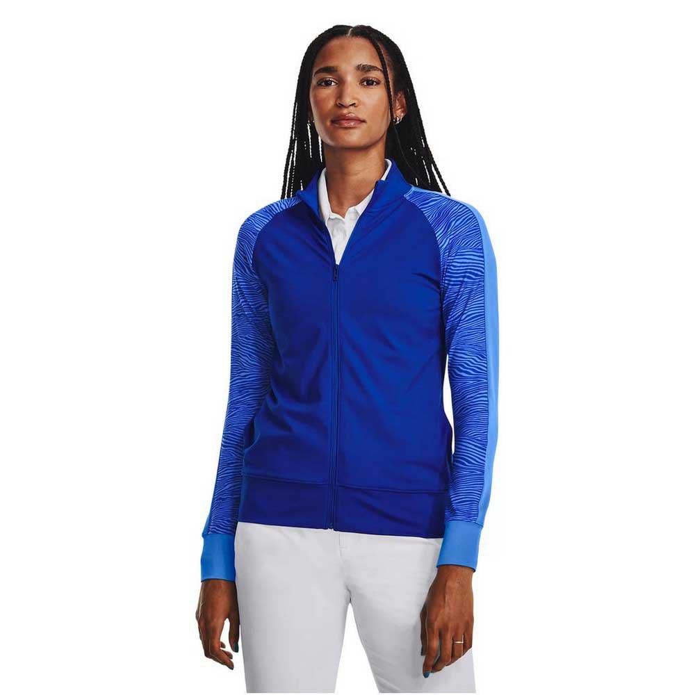 Толстовка Under Armour Golf Storm Midlayer Full Zip, синий футболка under armour размер xs синий