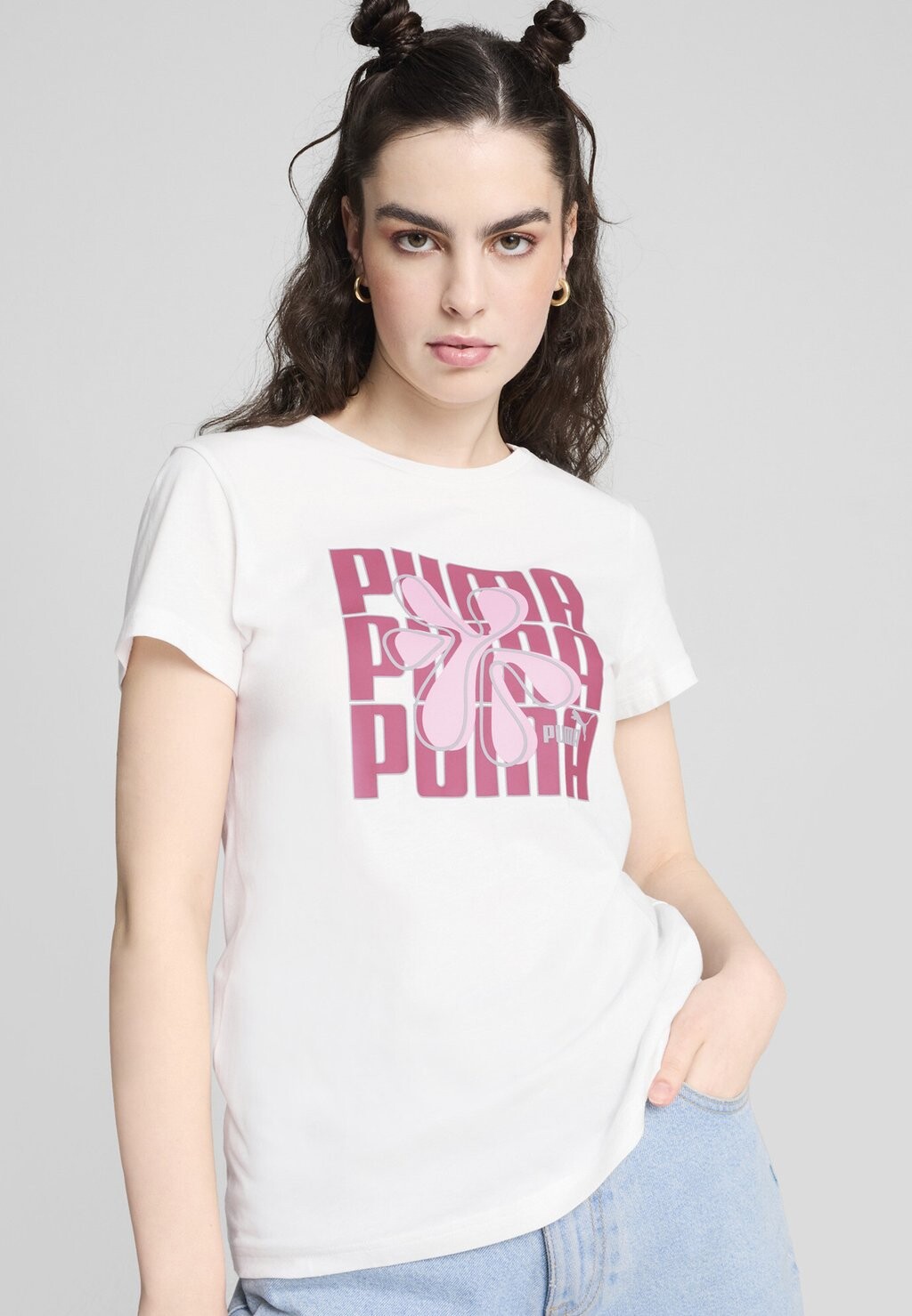 

Принт на футболке GRAPHICS Puma, белый