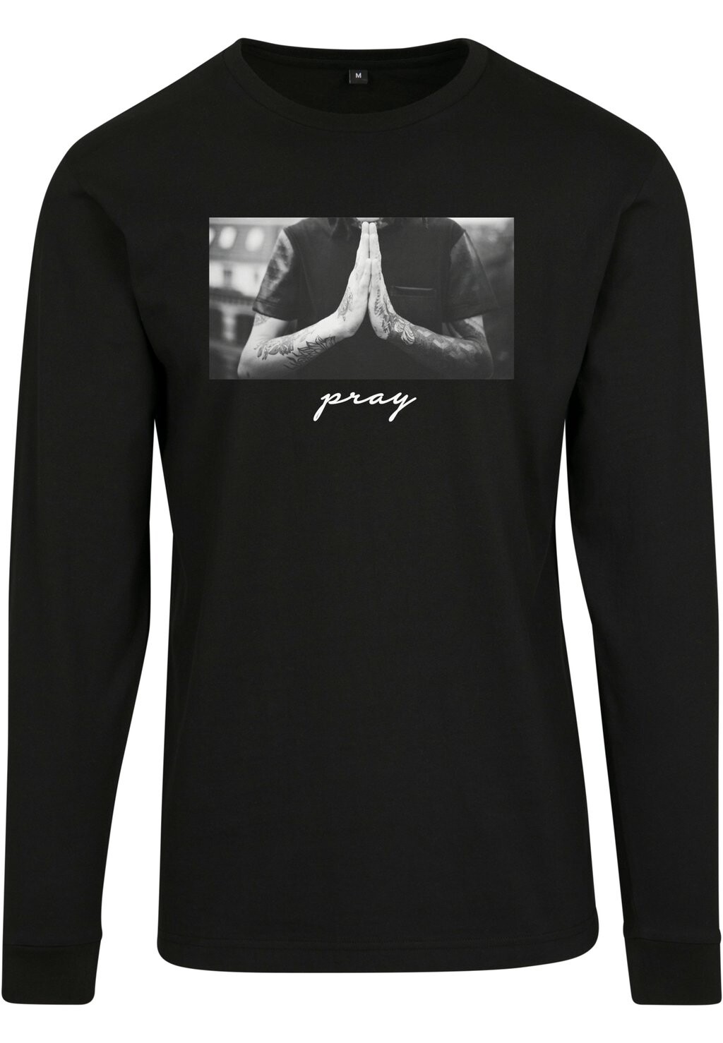

Топ с длинными рукавами HERREN PRAY LONGSLEEVE Mister Tee, черный