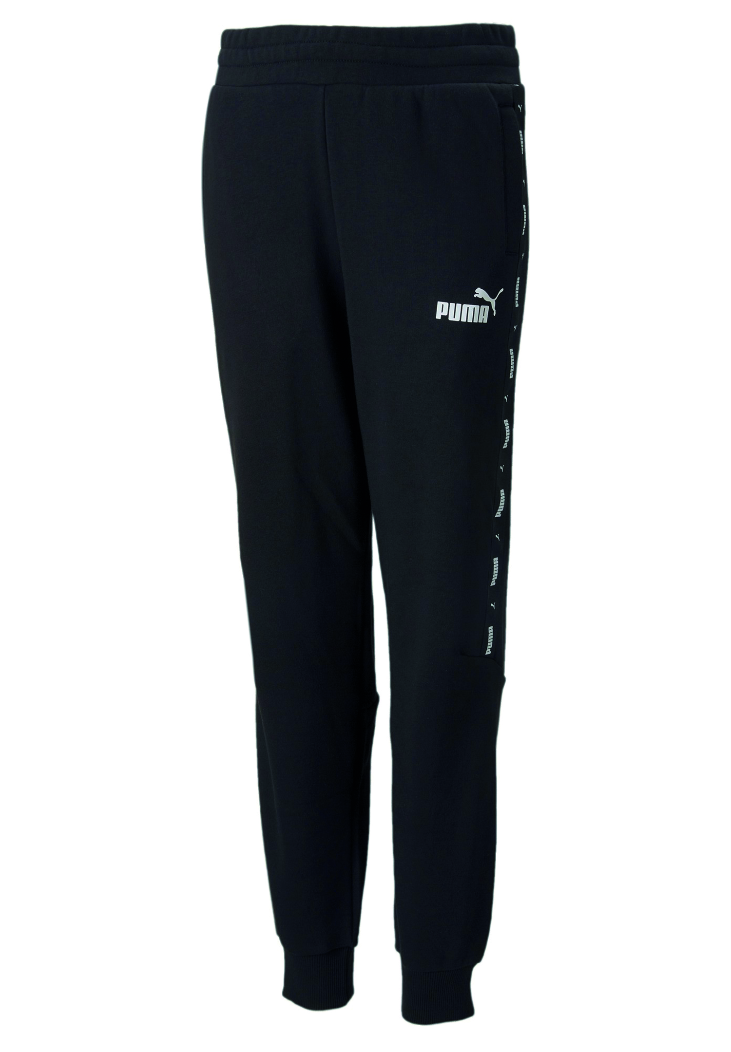 Тканевые брюки Puma Jogging Ess+ Tape Sweatpants, черный