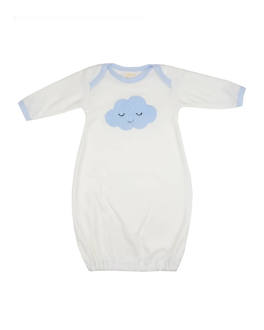 

Хлопковое платье Sleepy Time Cloud для мальчиков, размер 0-3M Haute Baby