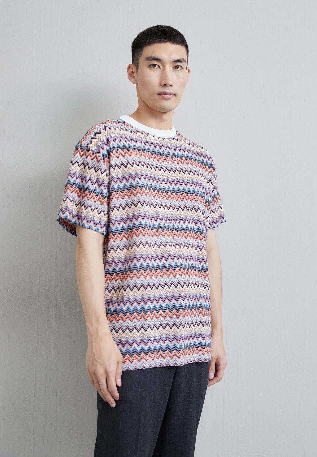 

Футболка с принтом Short Sleeve Missoni, цвет beige base