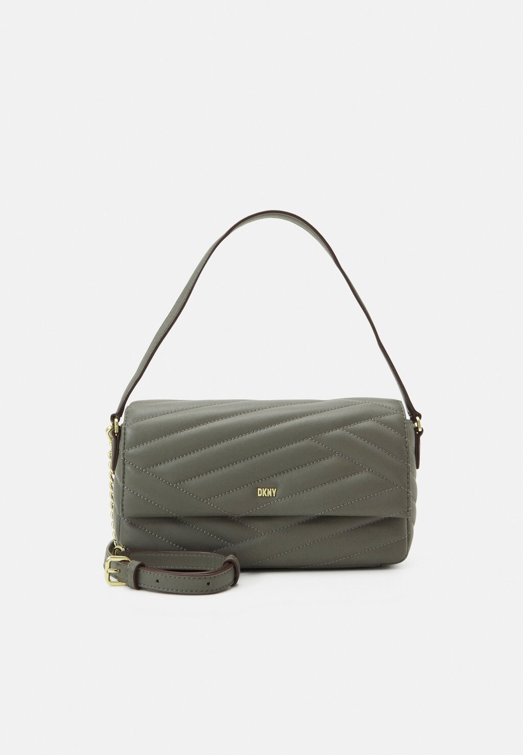 

Сумка DKNY SARA FLAP, цвет dark clay