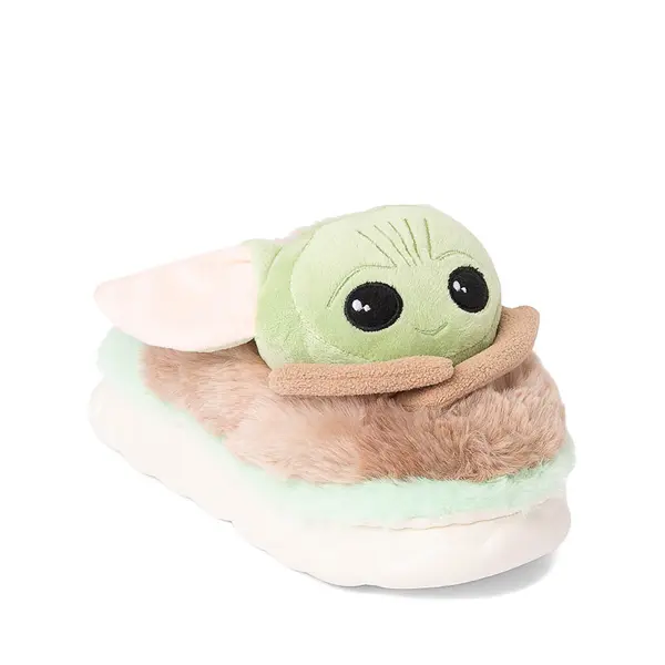 

Тапочки Mandalorian Grogu Puffle, зеленый