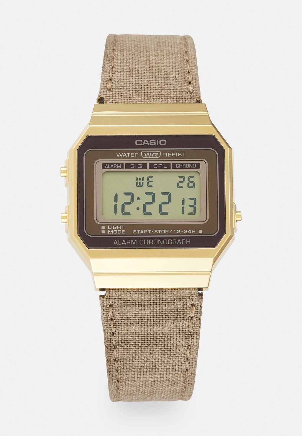 

Цифровые часы Casio, светло-коричневый
