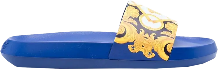 

Кроссовки Versace Slide 'Blue Baroque', синий
