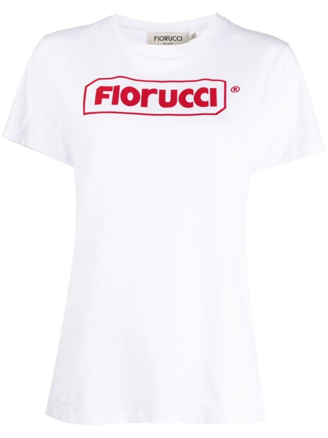 

Fiorucci футболка из органического хлопка с логотипом, белый