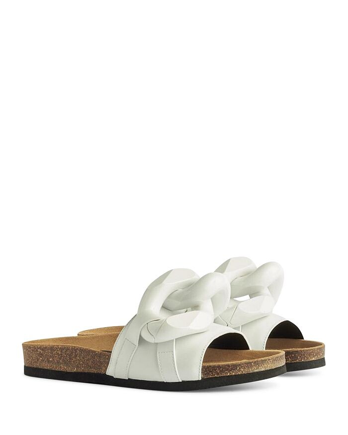 

Женские шлепанцы с крупной цепочкой JW Anderson