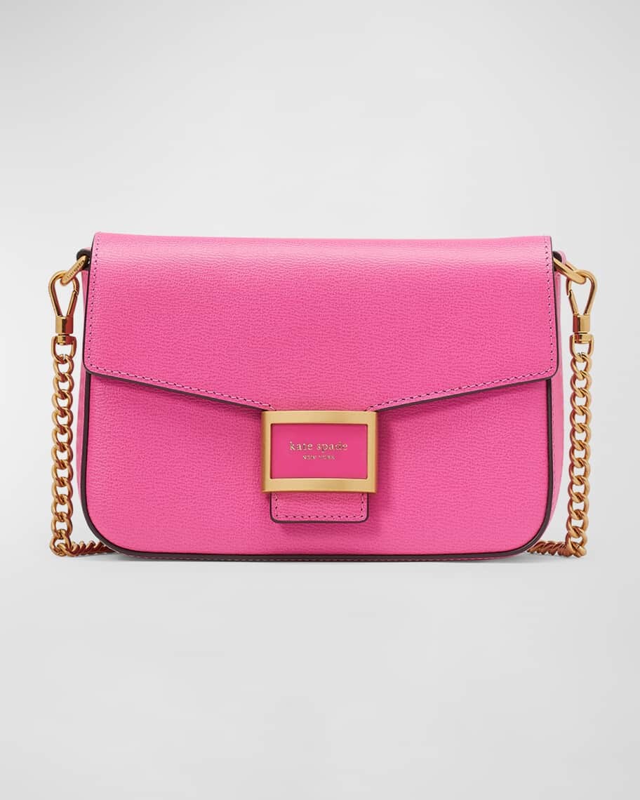 

Фактурная кожаная сумка через плечо katy с цепочкой kate spade new york