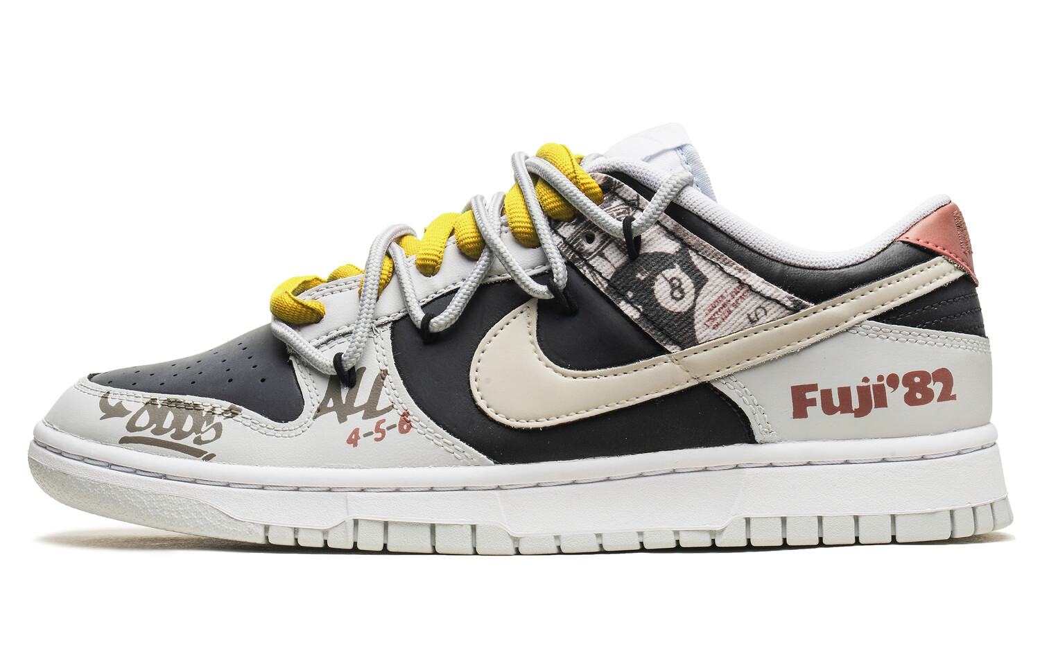 

Кроссовки Nike Dunk Skateboarding Shoes Men Low-top Grey/black, хаки