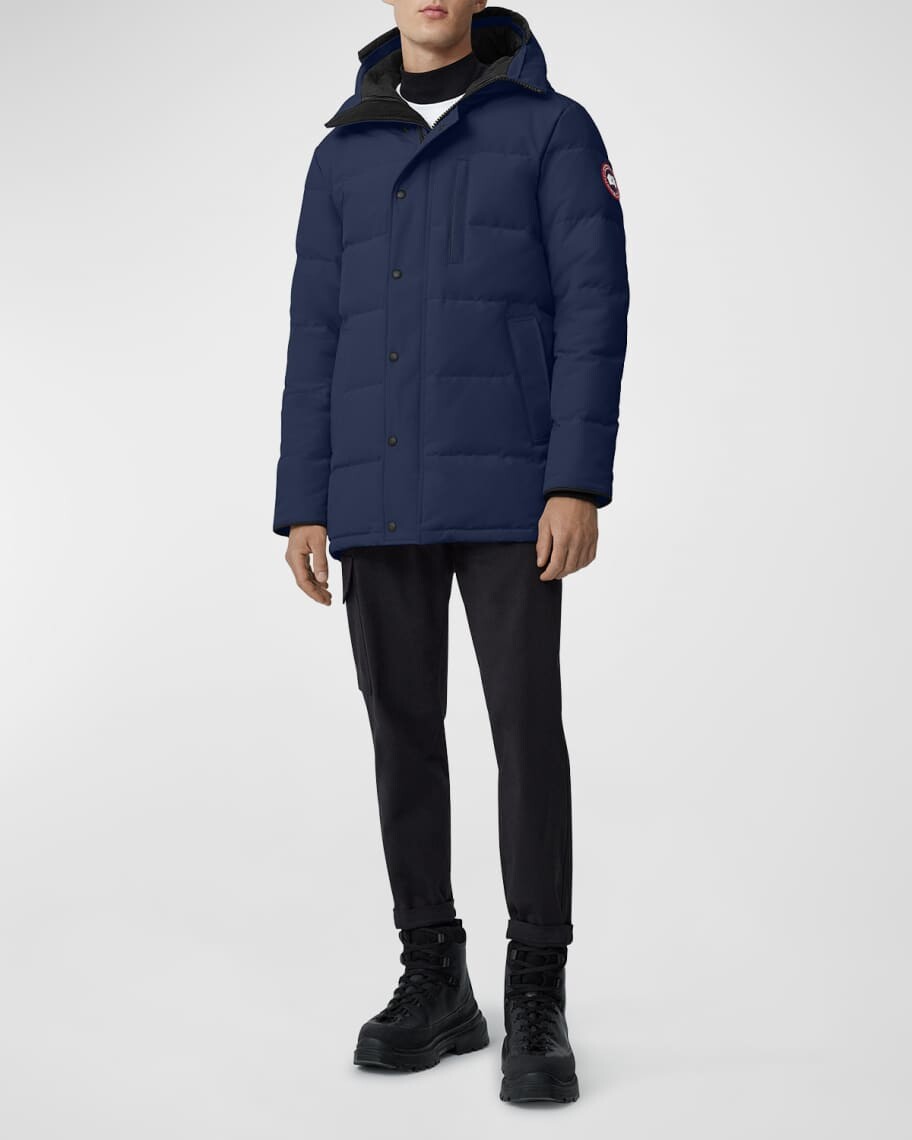

Мужская стеганая пуховая парка Carson Canada Goose, Черный, Мужская стеганая пуховая парка Carson Canada Goose